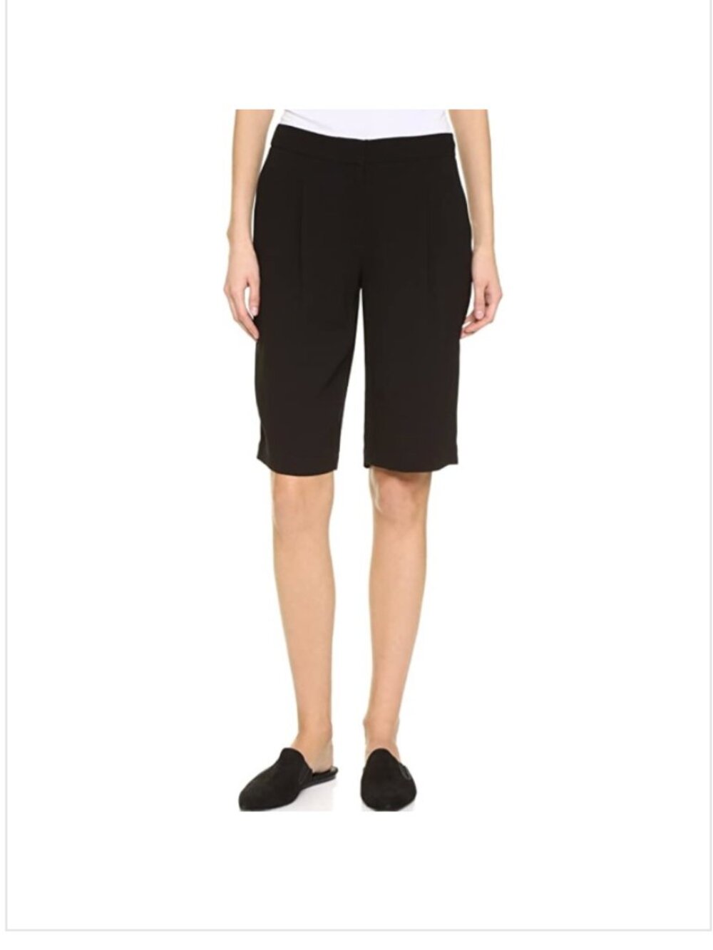 BCBG Max Azria Black Bermuda Shorts- sz 4